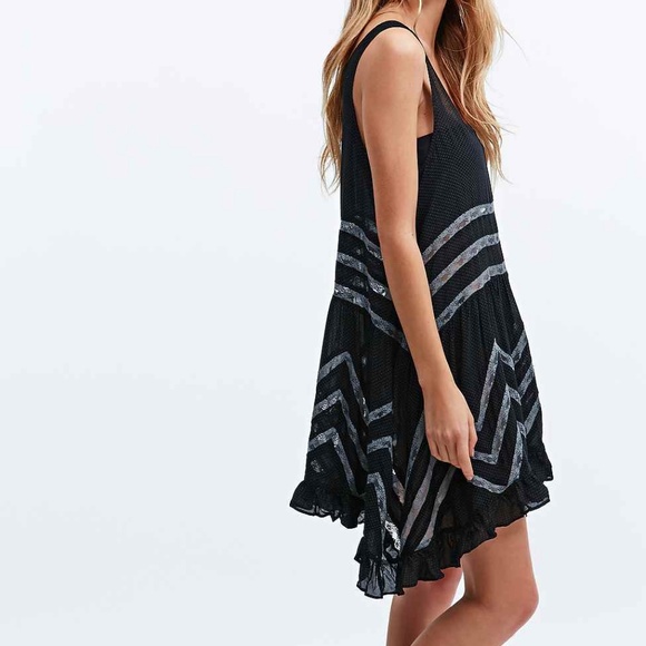 Free People Voile Lace Trapeze Slip Dress - Picture 4 of 4